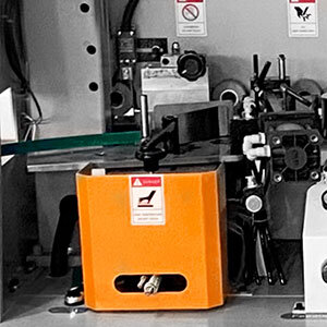 Кромкооблицовочный станок TS50A Compact 7 kleevoj-uzel