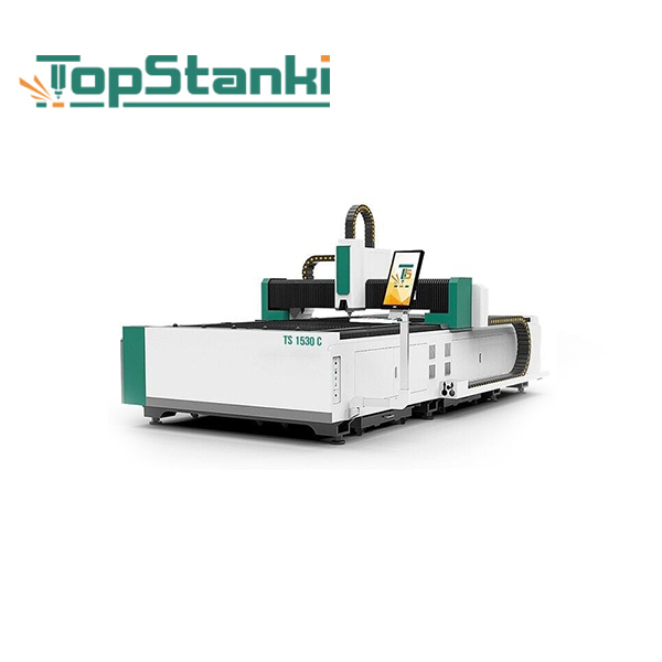 Лазерный станок по металлу FIBER TS-1530 C 1 лазерный станок 3015 с