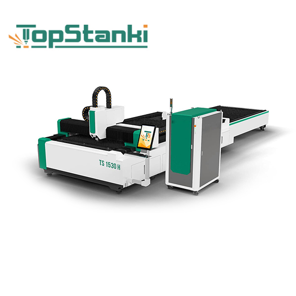 Лазерный станок по металлу со сменными столами FIBER TS-1530 H 1 лазерный станок сменные столы 3015 H