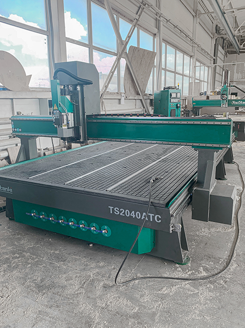 Запуск Фрезерно гравировального станка ЧПУ с автосменой инструмента TS-2040 ATC. 3 Запуск Фрезерно гравировального станка ЧПУ с автосменой инструмента TS-2040 ATC. 2 » 4